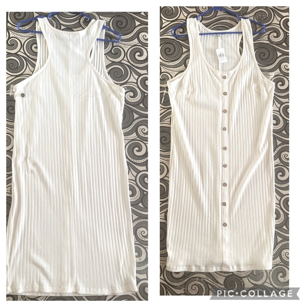 White tank dress